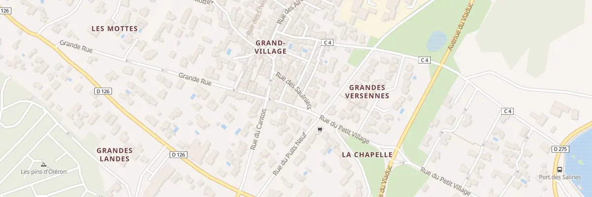Plan du 2 Vc Grande Rue au Grand-Village-Plage