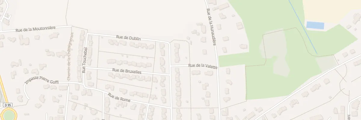 Plan du 8 Rue de Strasbourg à La Guerche-de-Bretagne