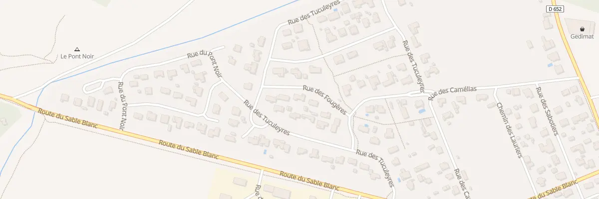 Plan du 76 Rue des Fougères à Saint-Julien-en-Born