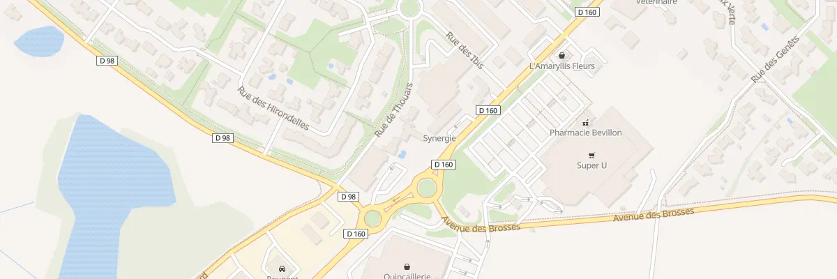 Plan du 37 Rue de thouars à Essarts-en-Bocage