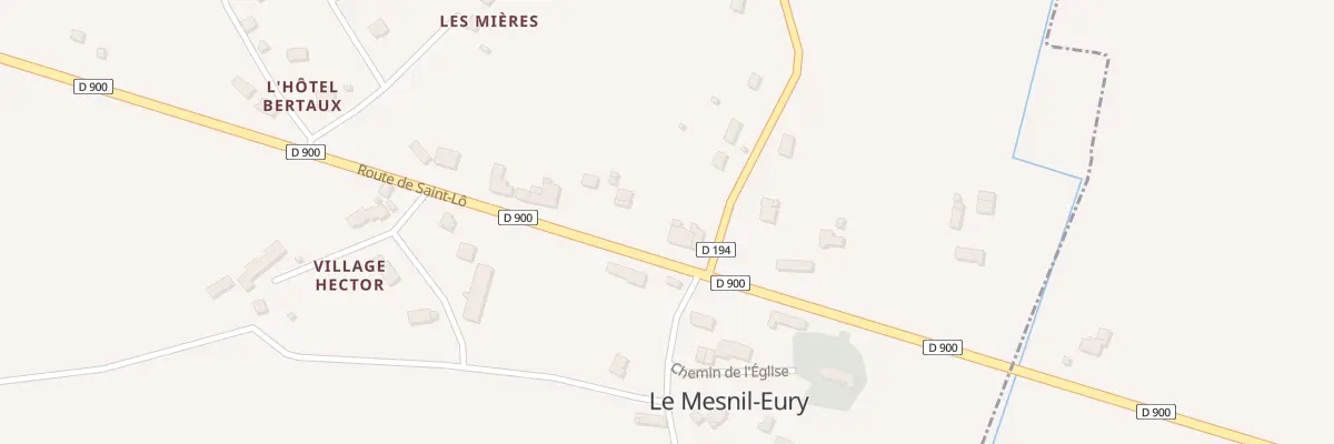 Plan du 5030 Hotel Bertaux au Mesnil-Eury