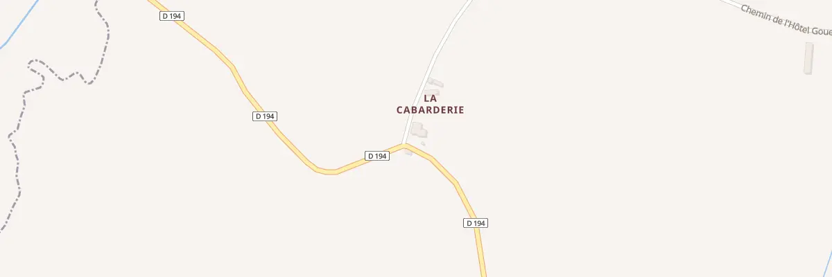Plan du 5044 La Cabarderie au Mesnil-Eury