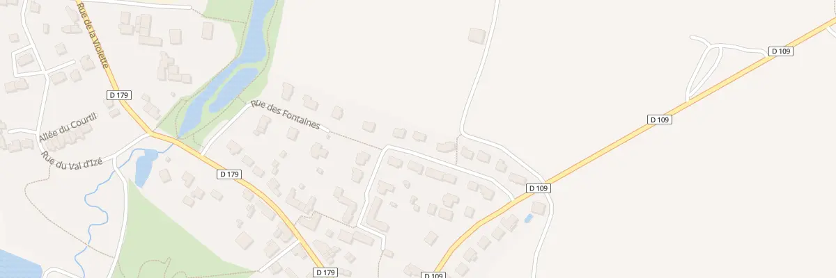Plan du 12 Rue de la Roche à Taillis