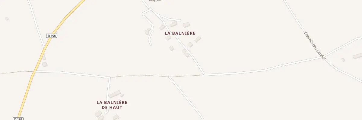 Plan du 14 Rte de la Balnière à Hambye