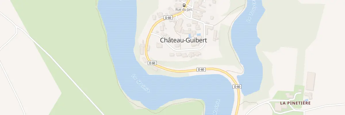 Plan du 15 Rue du calvaire à Château-Guibert