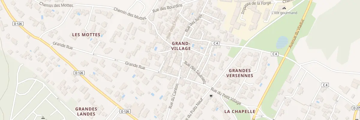 Plan du 23 Rue du Canton au Grand-Village-Plage
