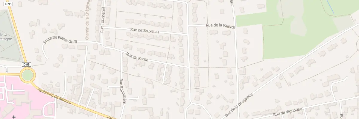 Plan du 15 Rue de Strasbourg à La Guerche-de-Bretagne