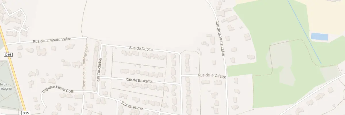 Plan du 1 Rue de Strasbourg à La Guerche-de-Bretagne