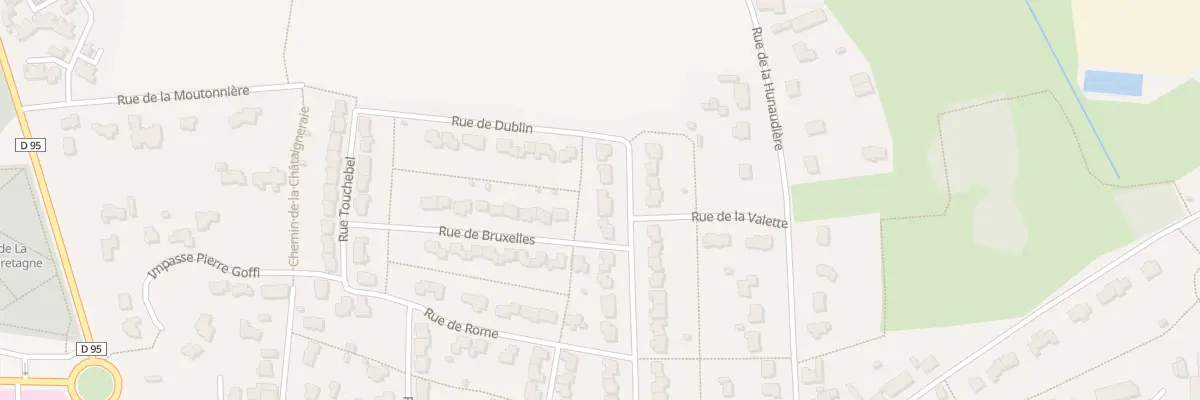 Plan du 5 Rue de Strasbourg à La Guerche-de-Bretagne