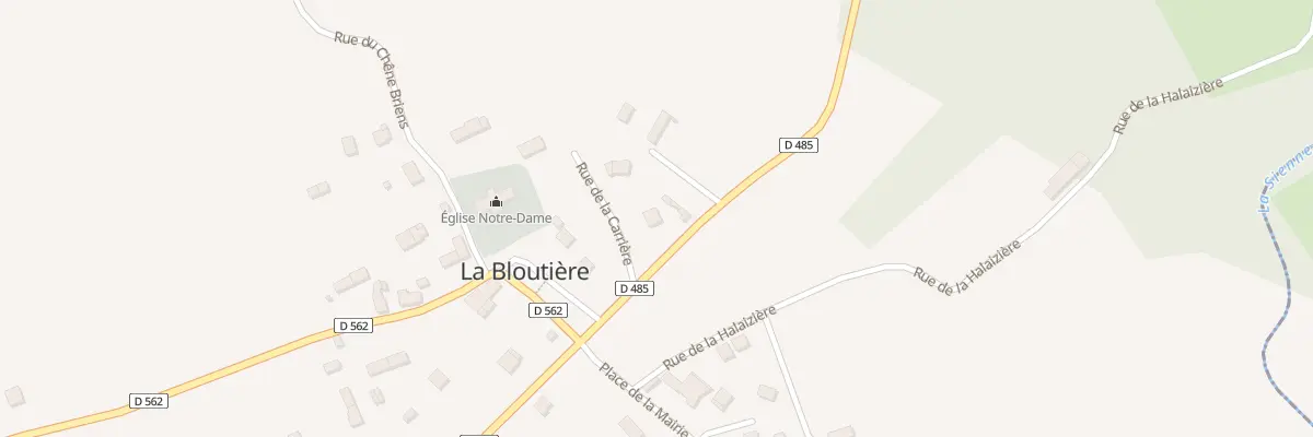 Plan du 1C Rue de la Carrière à La Bloutière