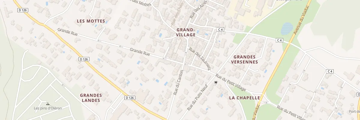 Plan du 5213 Vc Grande Rue au Grand-Village-Plage