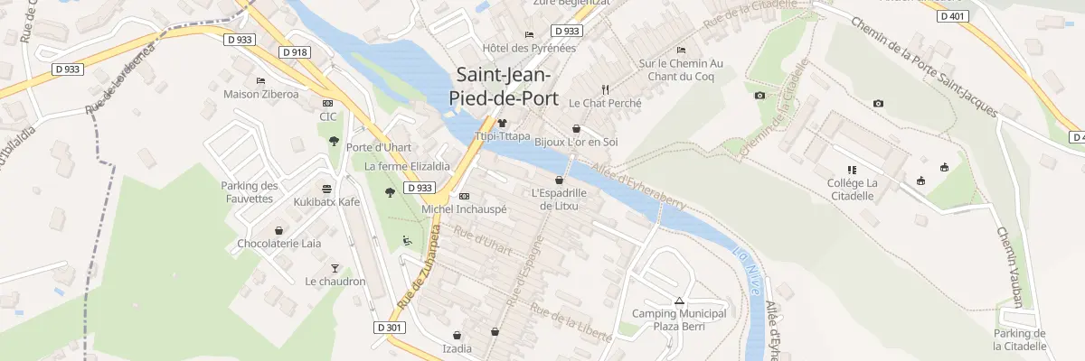 Plan du 4 Rue d’Espagne à Saint-Jean-Pied-de-Port