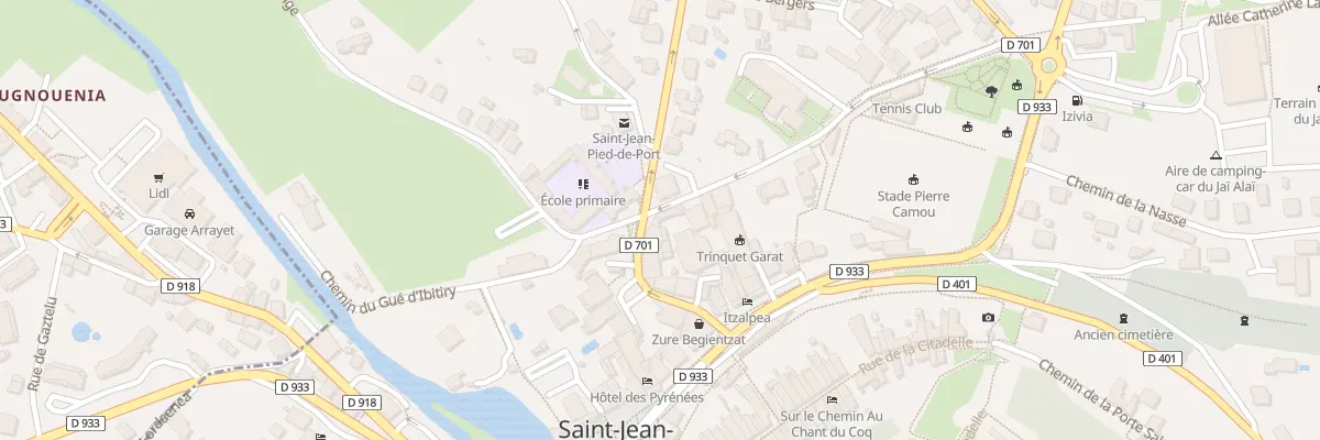 Plan du 2 Rue Sainte-Eulalie à Saint-Jean-Pied-de-Port