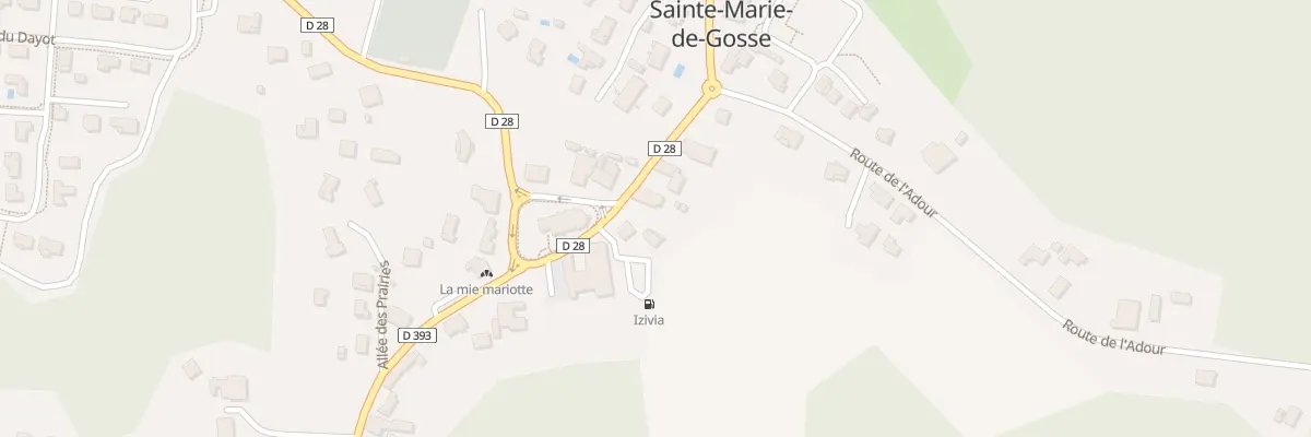 Plan du 12 Rte de Bellevue à Sainte-Marie-de-Gosse