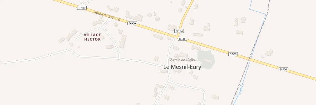 Plan du 5320 Les Bois au Mesnil-Eury