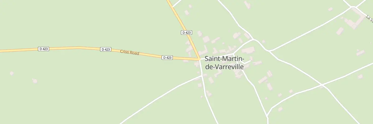 Plan du 8 Hameau de l’Eglise à Saint-Martin-de-Varreville