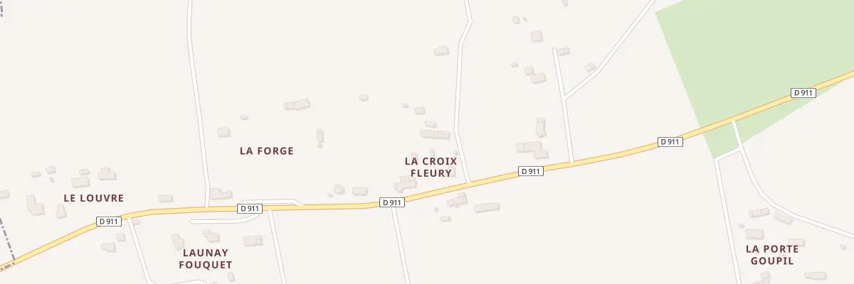 Plan du 5008 La Croix Fleury à Vernix