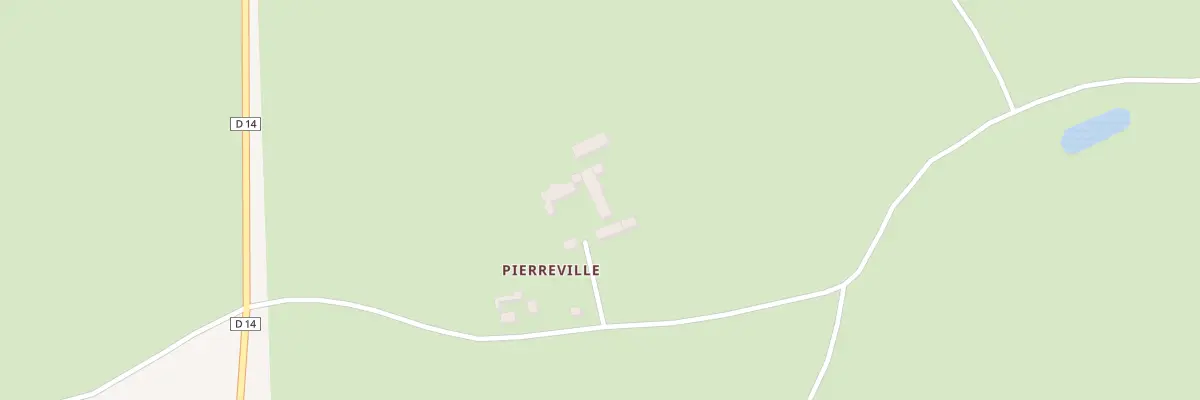 Plan du 5016 Pierreville à Audouville-la-Hubert