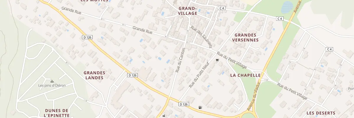 Plan du 9 Rue du Canton au Grand-Village-Plage