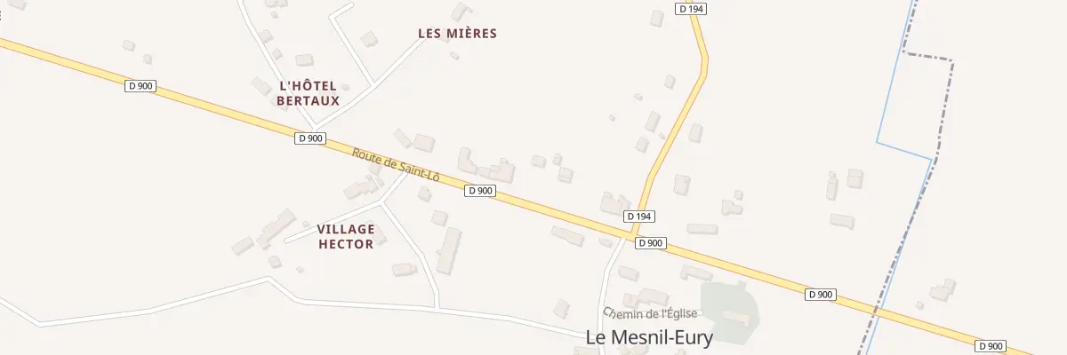 Plan du 5305 Hotel Bertaux au Mesnil-Eury