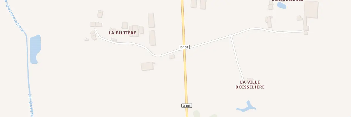 Plan du 2 La Piltière à Domalain