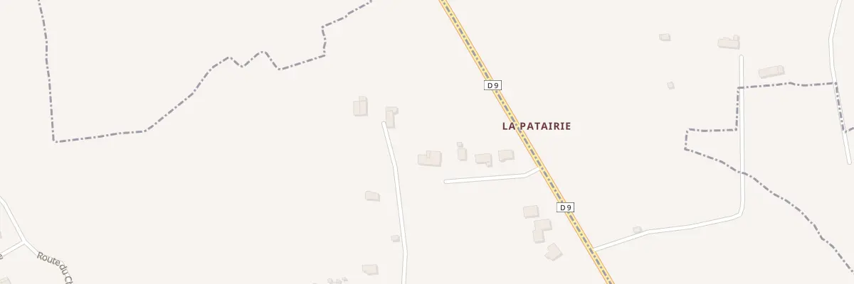 Plan du 23 Rte de la Vierge à Fleury
