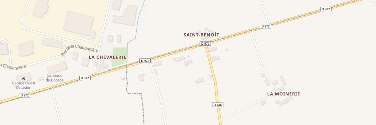 Plan du 4 Saint Benoist à Quibou