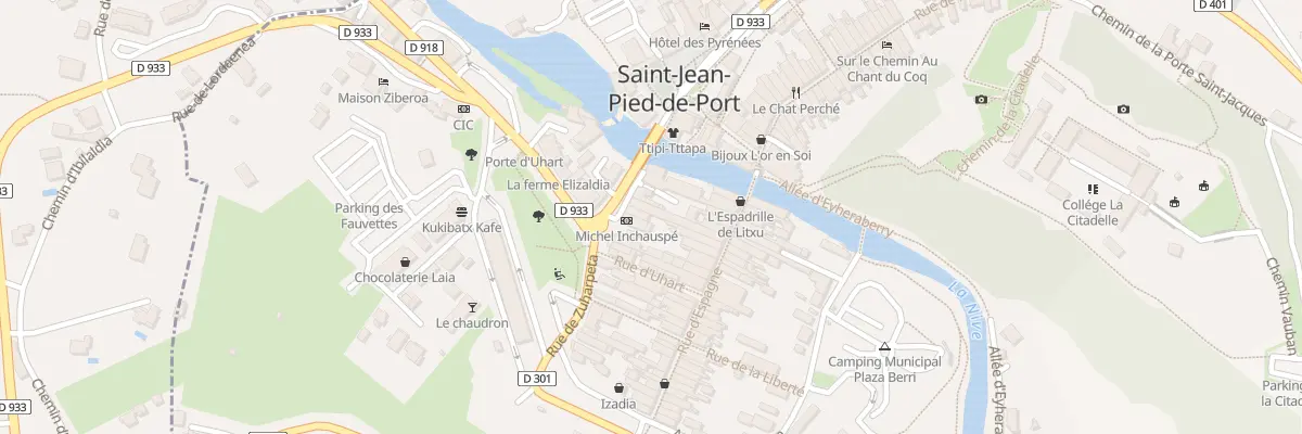 Plan du 9 Pl Floquet à Saint-Jean-Pied-de-Port