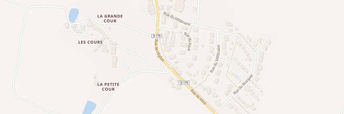 Plan du 8 Rue du Pavé à Taillis