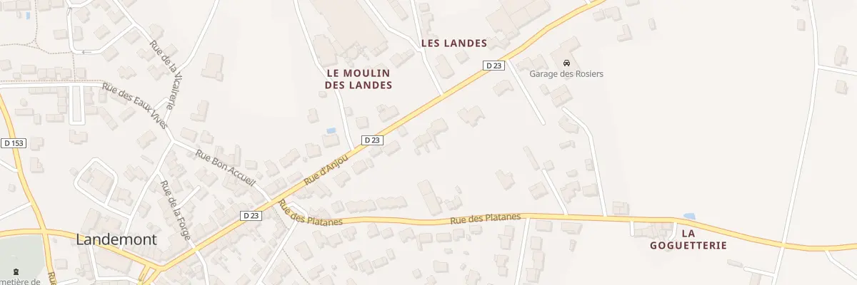 Plan du 4048 Rue d’Anjou (Landemont) à Orée d’Anjou