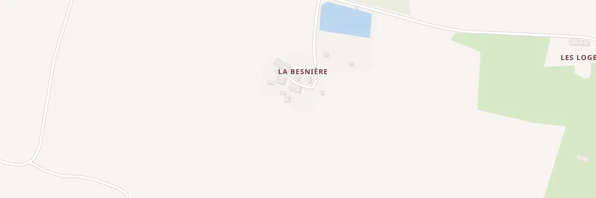 Plan du 16 La Besnière à Chelun