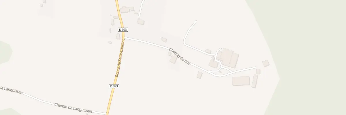 Plan du 182 Che de Boy à Sainte-Marie-de-Gosse