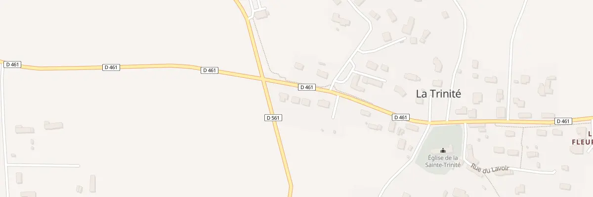 Plan du 5185B Le Bourg à La Trinité