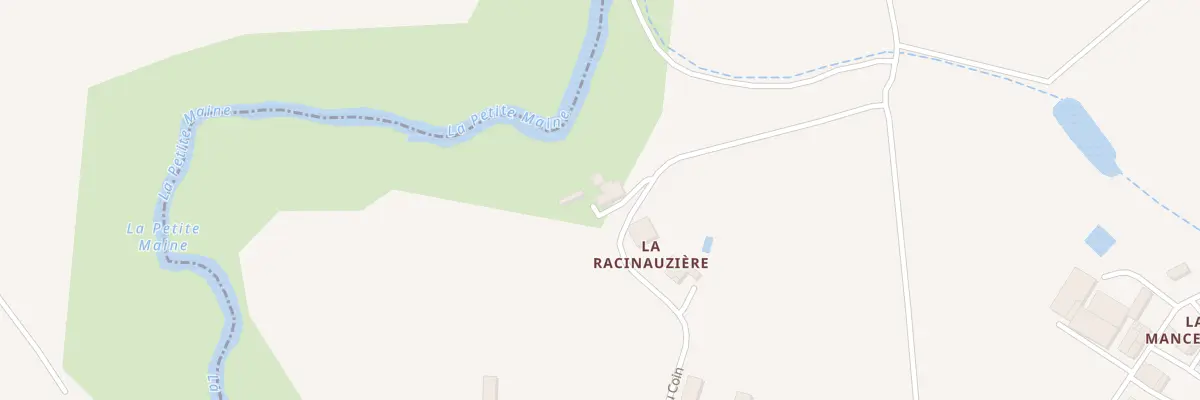 Plan du 5365 La Racinauziere à Saint-André-Goule-d’Oie