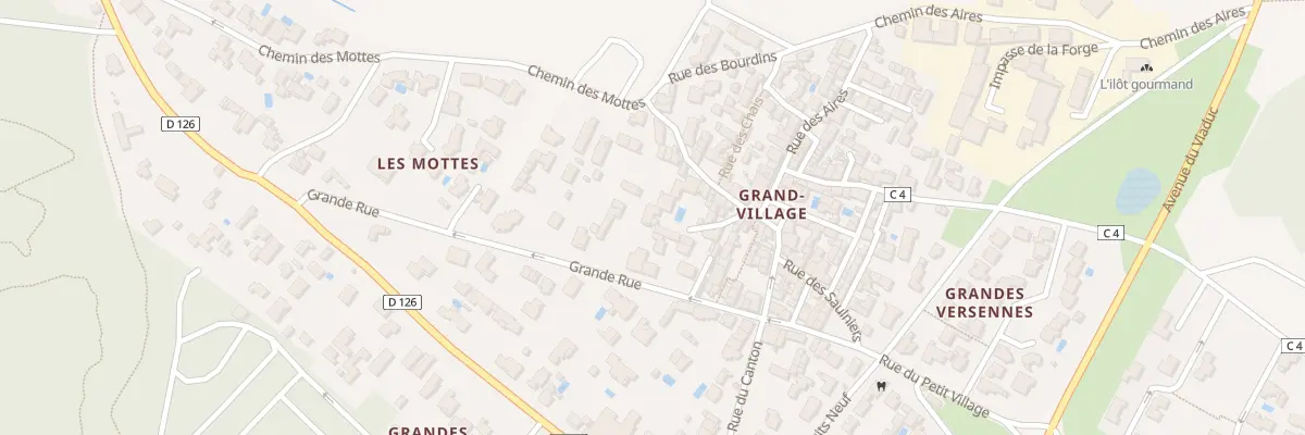 Plan du 24B Vc Grande Rue au Grand-Village-Plage