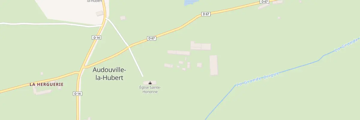 Plan du 5019A La Cour d’Andouville à Audouville-la-Hubert