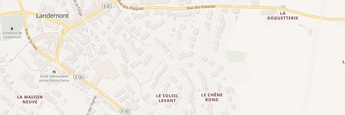 Plan du 24 Rue du Soleil Levant à Orée d’Anjou