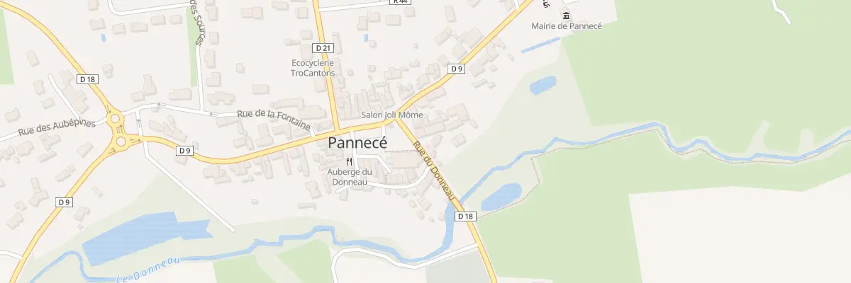Plan du 41 Rue du Donneau à Pannecé