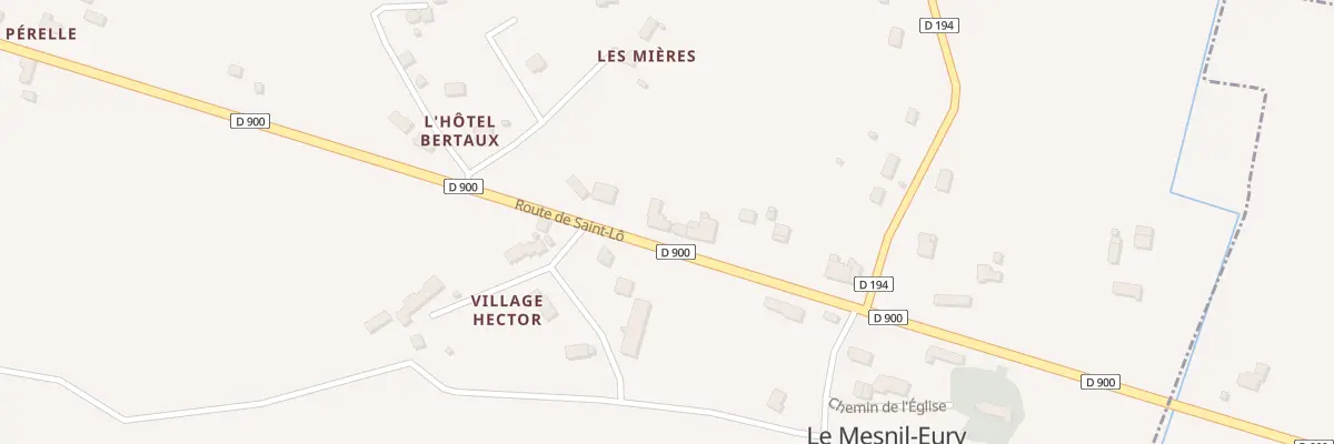 Plan du 5026 Hotel Bertaux au Mesnil-Eury