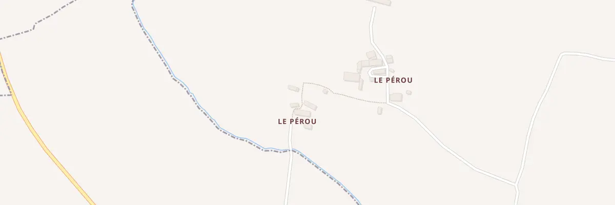 Plan du 4 Le Pérou au Châtellier