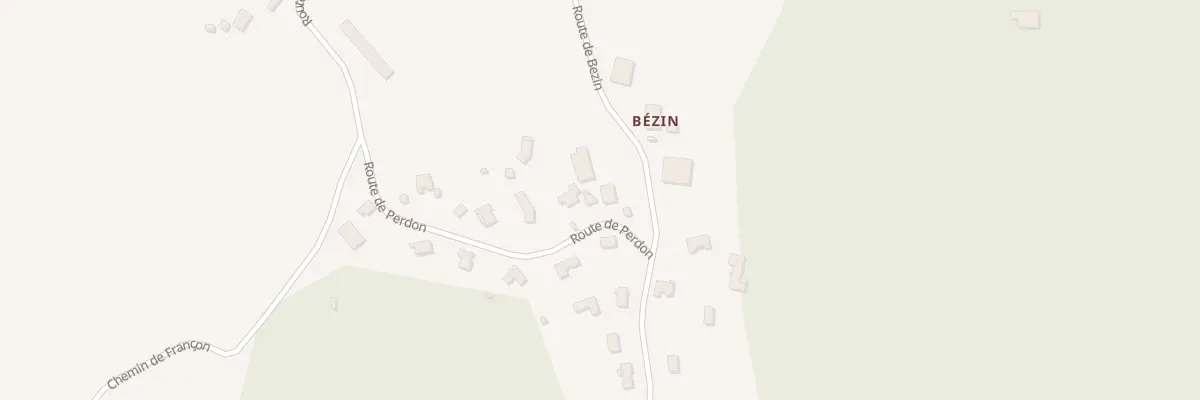 Plan du 707 Rte de Perdon à Sainte-Marie-de-Gosse