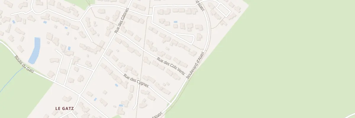 Plan du 15 Rue des cols verts à Gétigné
