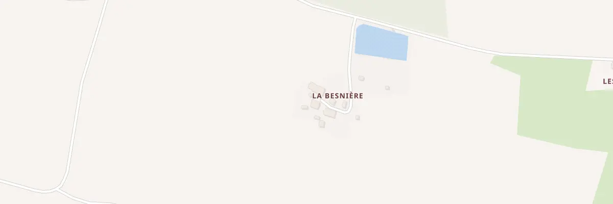 Plan du 14 La Besnière à Chelun