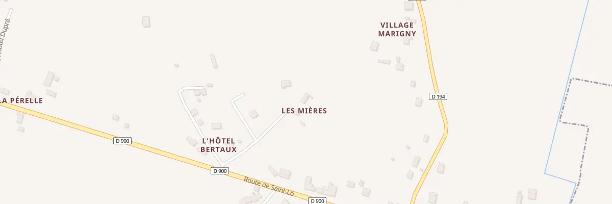 Plan du 8 Che les Mières au Mesnil-Eury