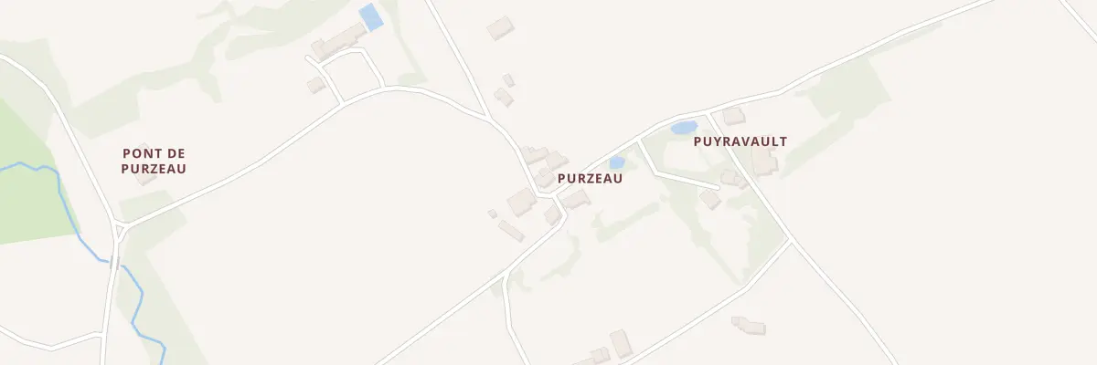 Plan du 11 Purzeau à Essarts-en-Bocage