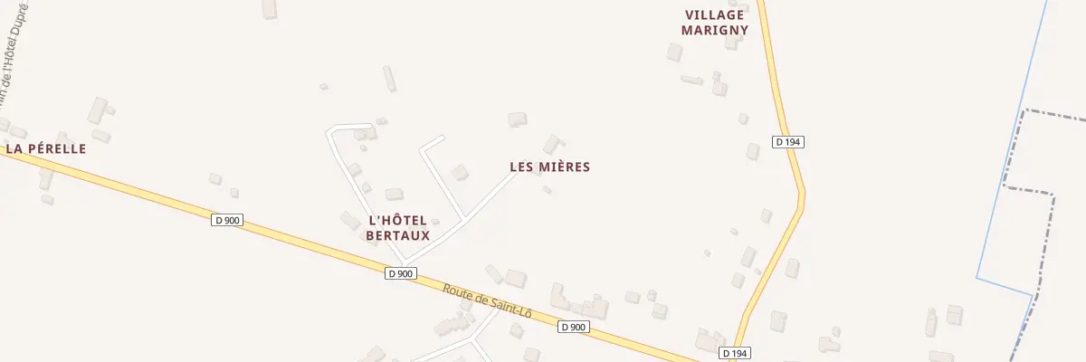 Plan du 5022 Les Mieres au Mesnil-Eury