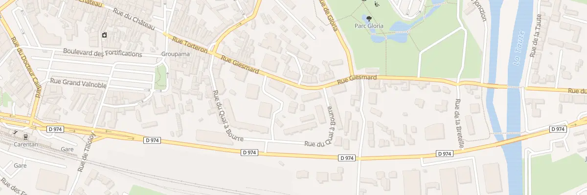 Plan du 6 Rue Giesmard à Carentan-les-Marais