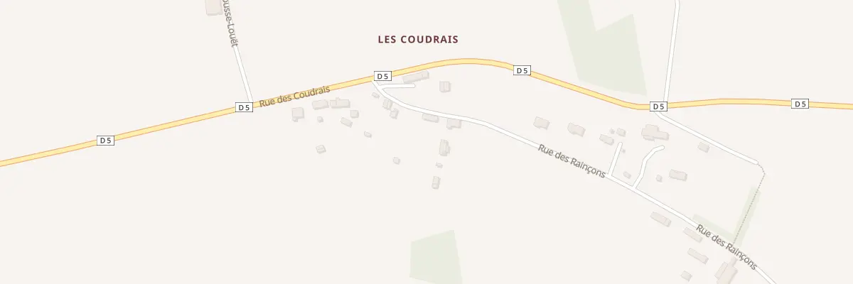 Plan du 4 Rue des Raincons - St-Ovin à Saint-Ovin