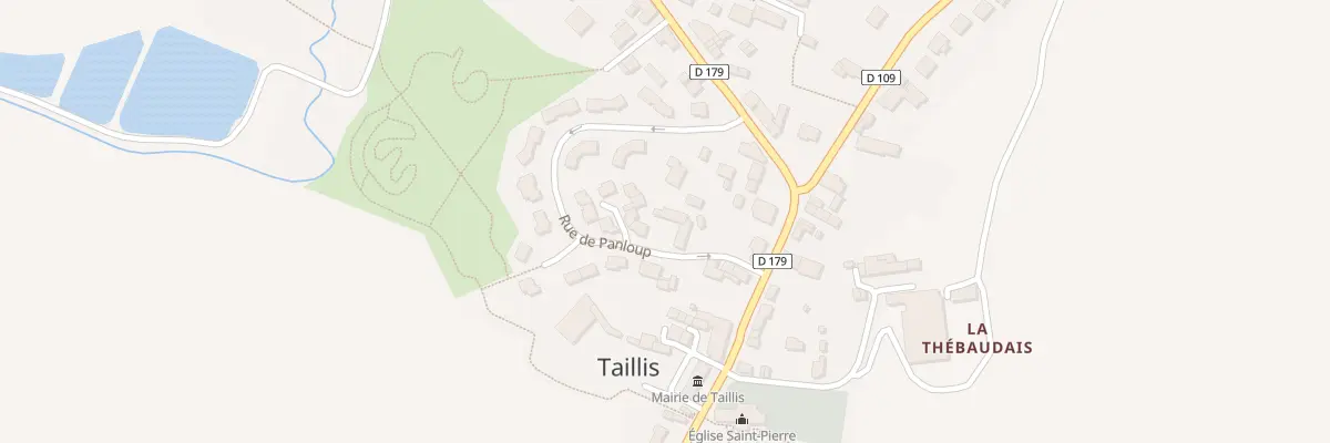 Plan du 4 Rue de Panloup à Taillis