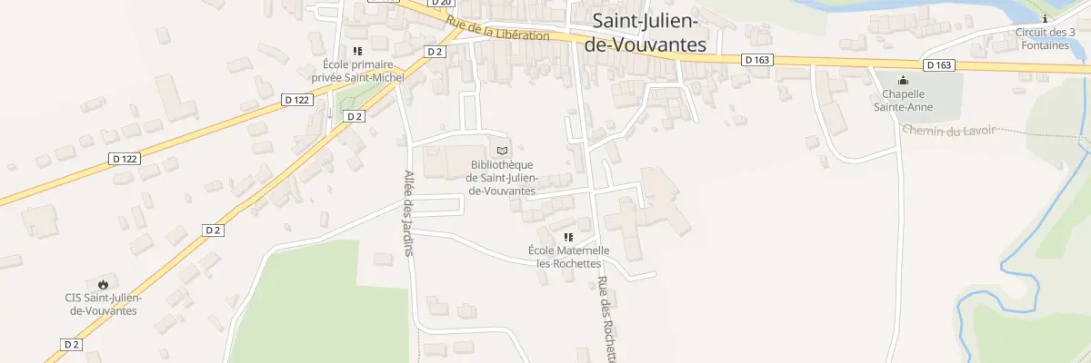Plan du 3 Imp de Duron à Saint-Julien-de-Vouvantes